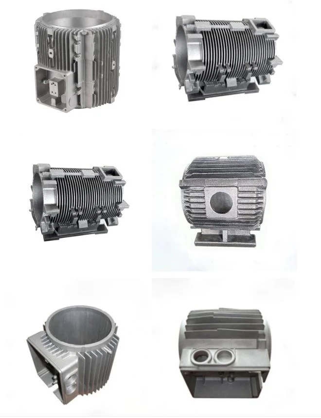 Die Casting Factory with ISO9001 Electric Motor Housing Magnesium Casting Part