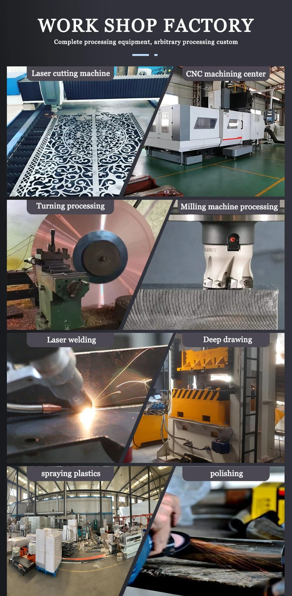 Custom Sheet Metal Chassis Bending Stamping Welding Precision Metal Sheet Steel Stamping Forming Processing Services