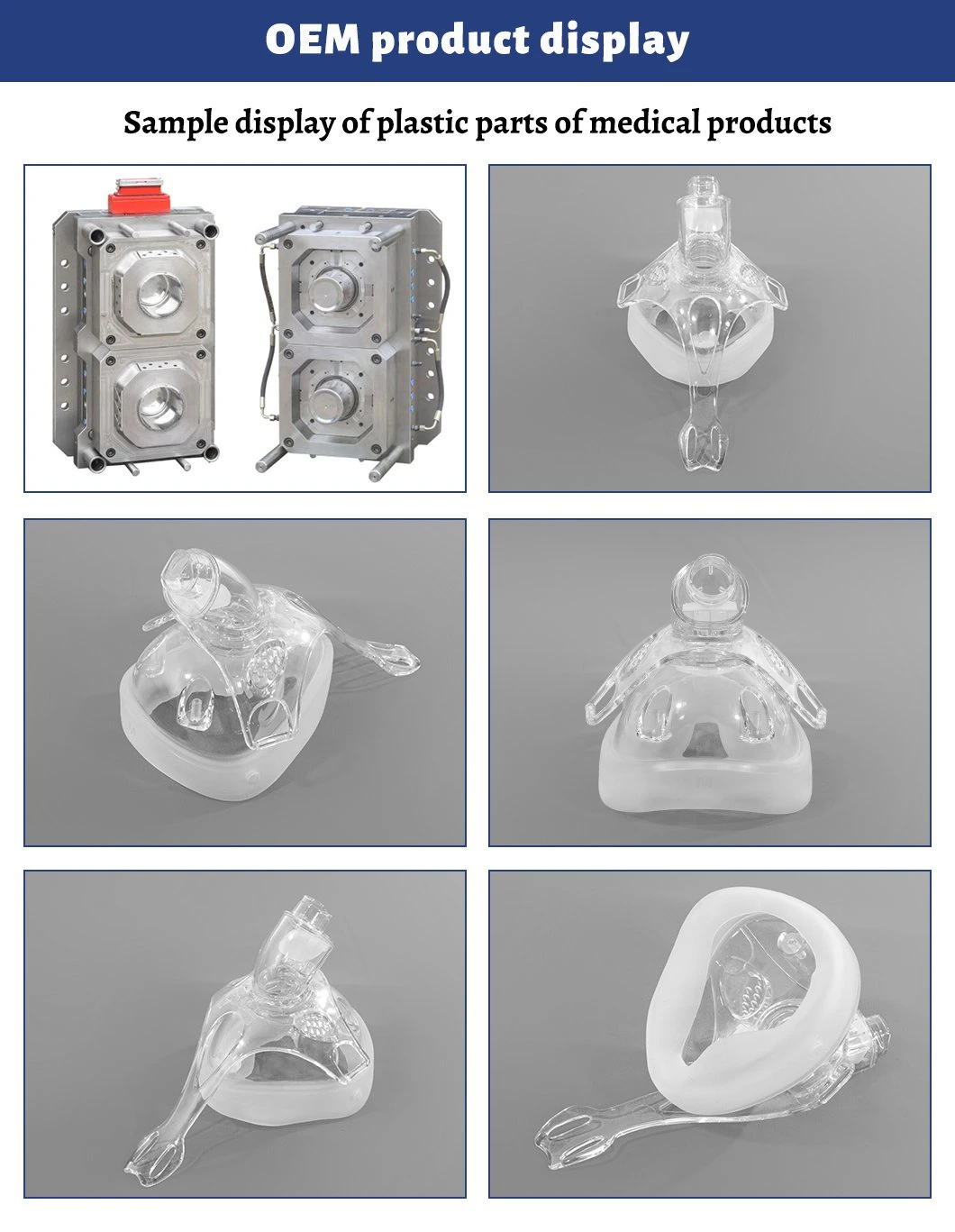 Custom High Quality Mould Maker Product Polycarbonate ABS Acrylic Plastic Injection Molding Parts Service